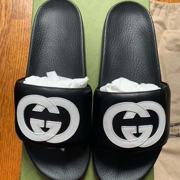 Gucci Slides - Men's Size 10 US - Brand New - Picture 2 of 6